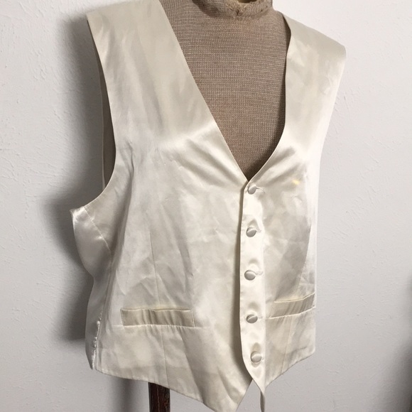 BIAGIO COLLECTION SILK VEST SZ L TRENDING !!! - Picture 2 of 6